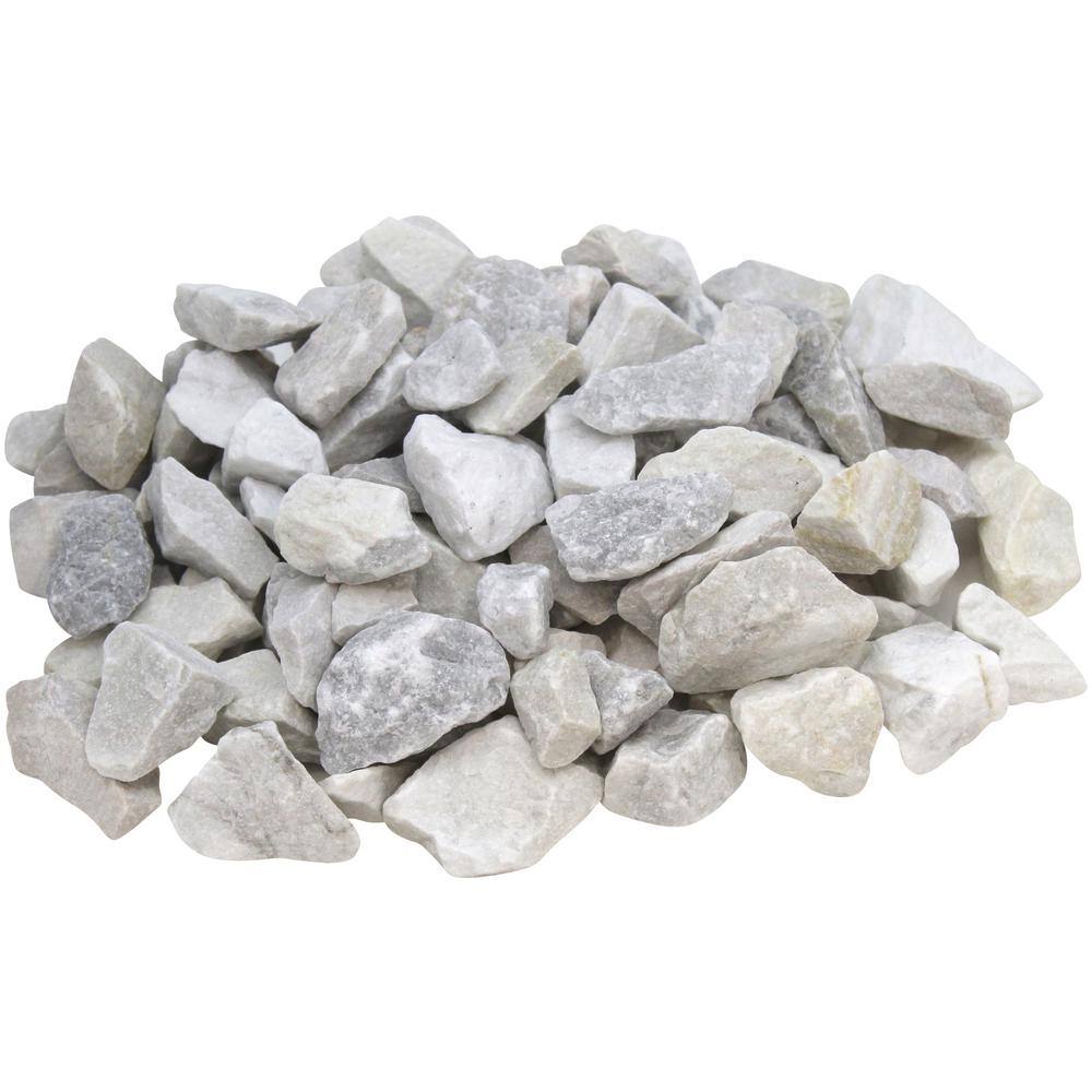 21.6 cu. ft. 0.5 in. to 1.5 in. Small Snow White Marble Chips RFWMC1-30-P54