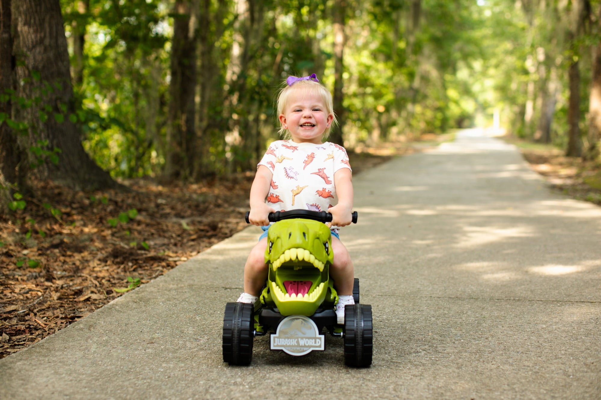 6V T-Rex Quad with Interactive Play Features