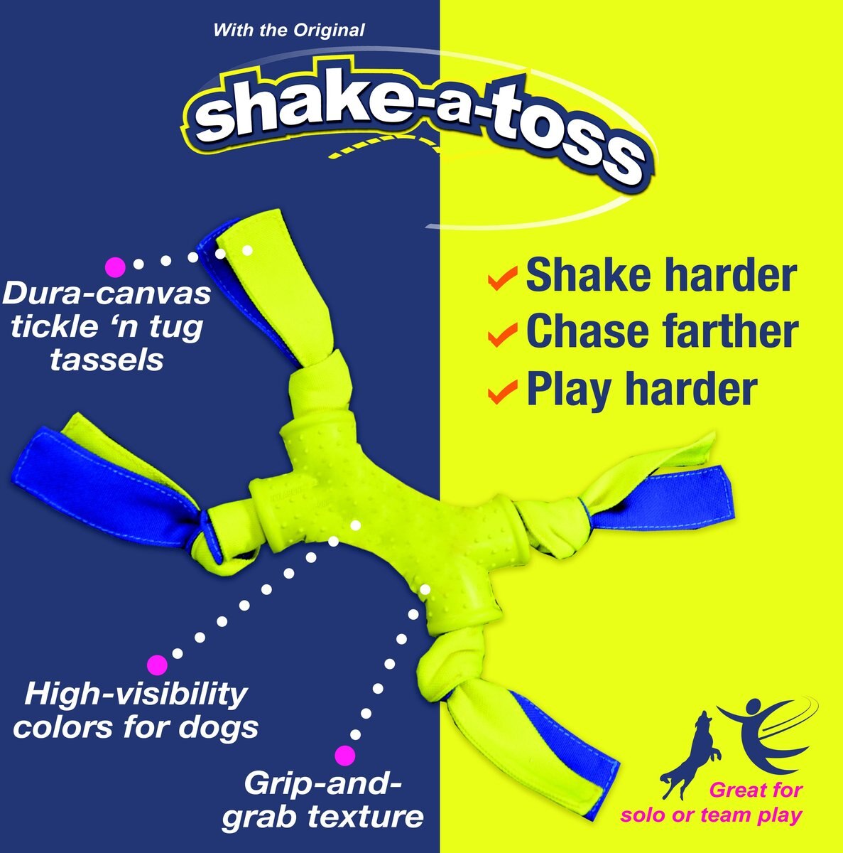 Nylabone Power Play Shake-a-Toss Dog Toy