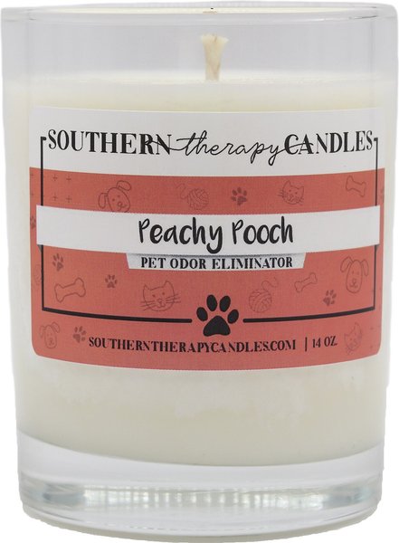 Southern Therapy Candles Peachy Pooch Odor Eliminator Candle