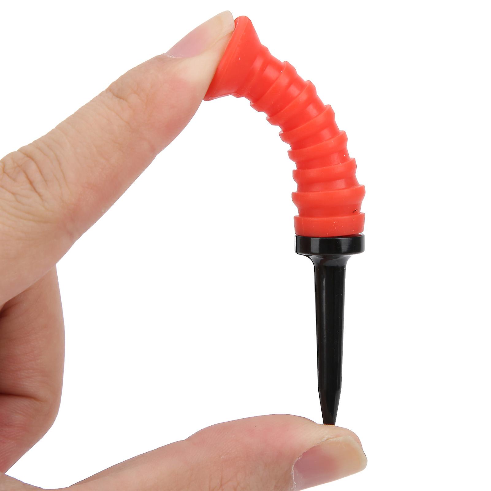 Flexible Plastic Golf Tees Low Resistance Driver Training Tee For Golf Practice Mat Accessoriesred