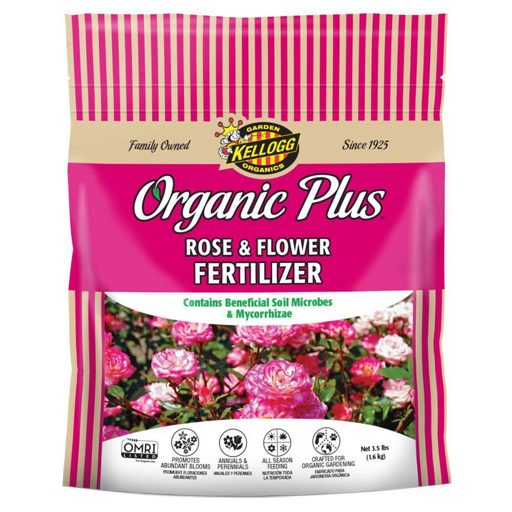 Kellogg Garden Organics 3.5 lb. Organic Rose and Flower Fertilizer 3003