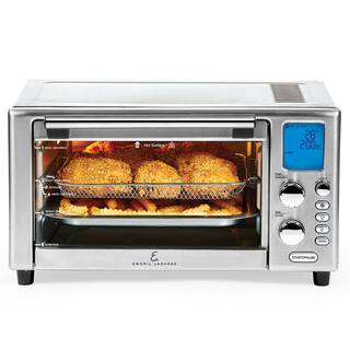 Emeril Lagasse 1500-Watt Stainless Steel Over Air Fryer 360 with Rotisserie EPAF-360