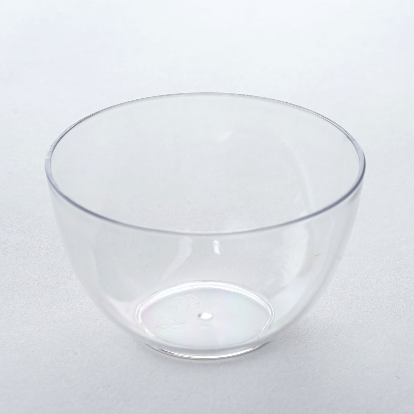 Efavormart 60 Pcs  - Clear Petite Round 4oz Disposable Plastic Dessert Bowl