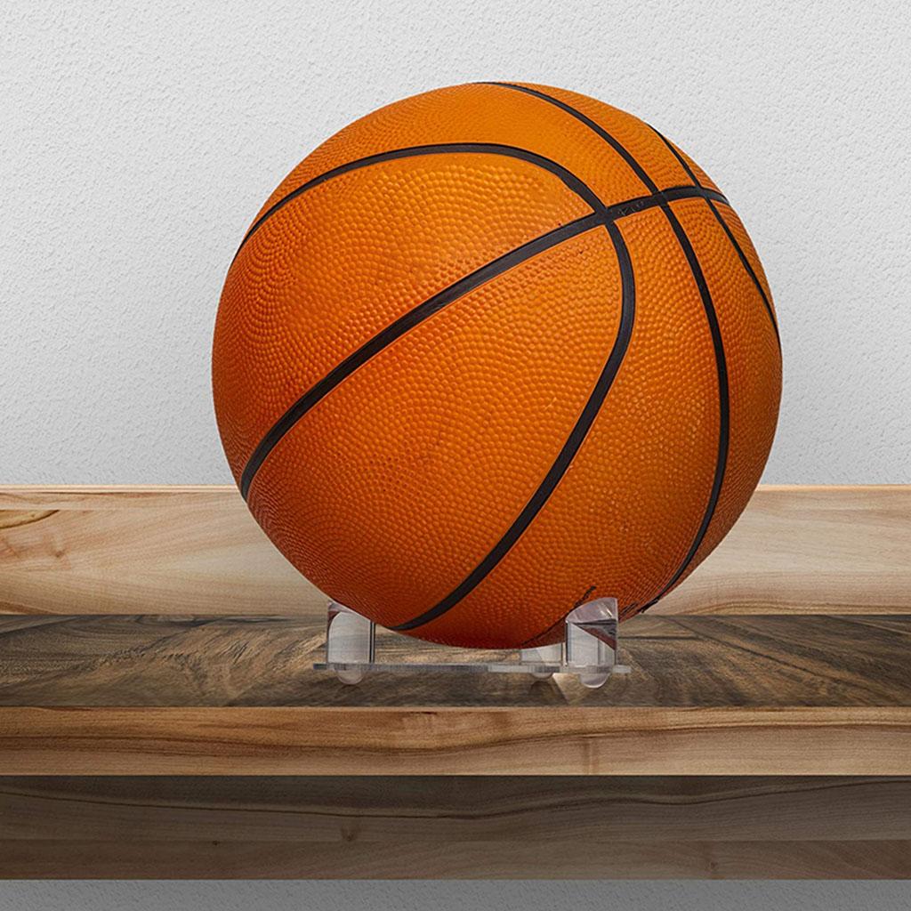 4.6 inch Acrylic Display Stand Pedestal Basketball Football Volleyball Softball Bowling Ball