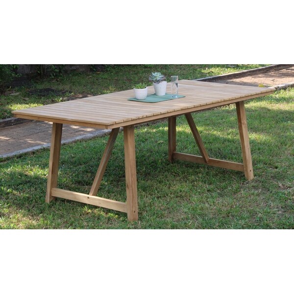 LifestyleGarden Reclaimed Teak Outdoor Patio Dining Set