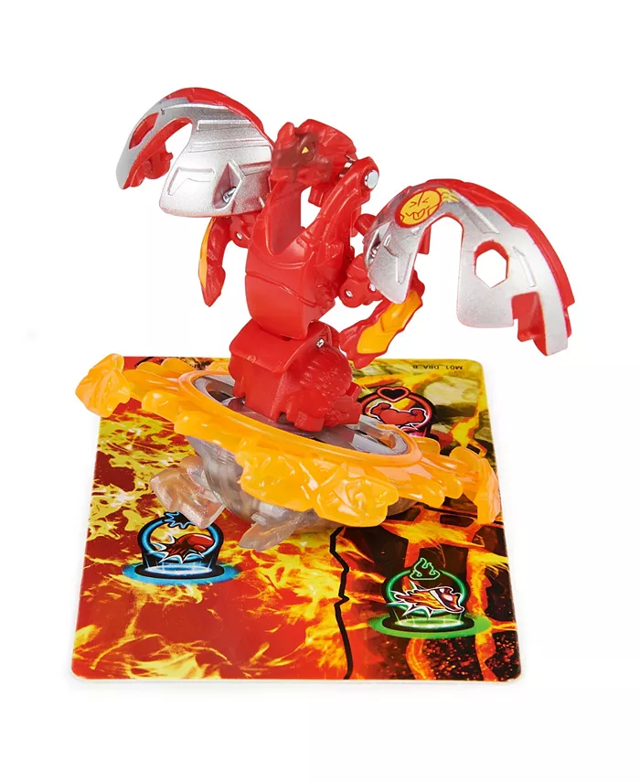 Bakugan Starter 3-Pack  Special Attack Dragonoid  Nillious  Hammerhead Customizable Spinning Action Figures and Trading Cards  Kids Toys 6 Plus