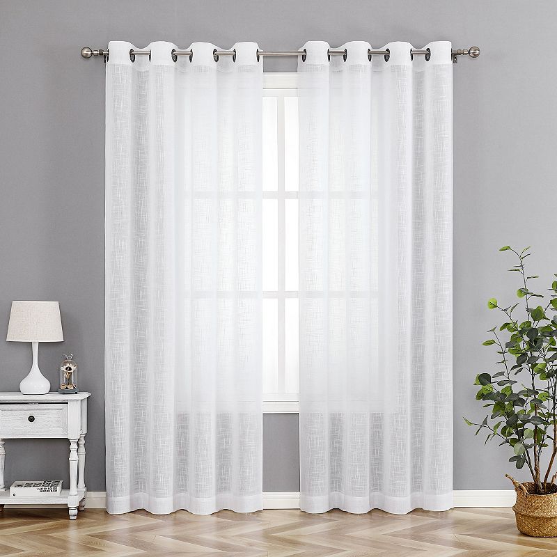 Tranquility 1-panel Window Curtain