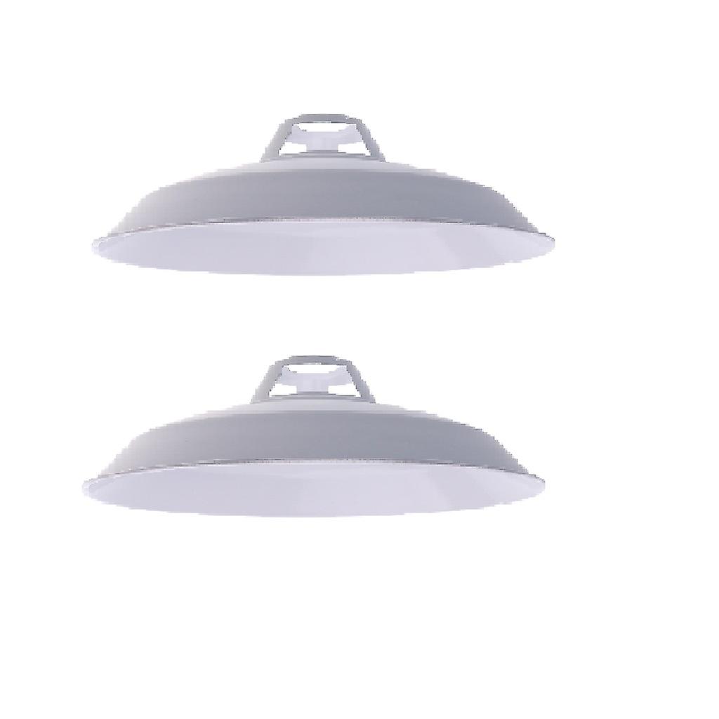 2pcs Industrial Retro Pendant Lamp Shade Circular Opening Ceiling Lamp Shade