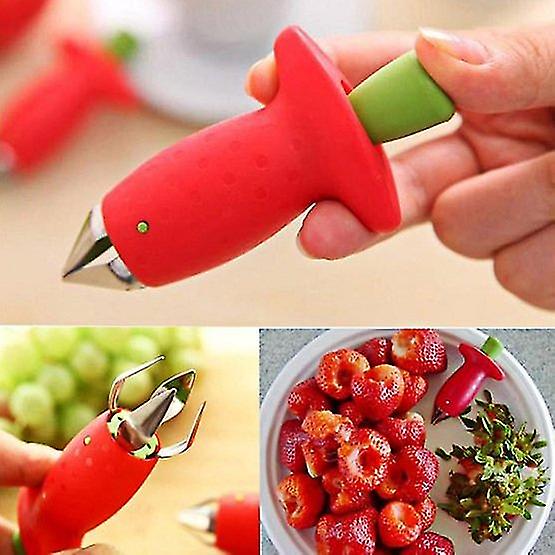 Strawberry Core Remover Fruit Stalker Tomato Leaf Picker Corer