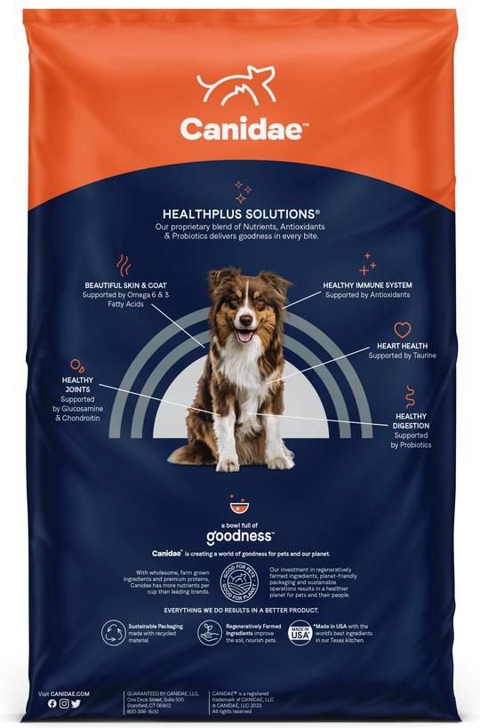 CANIDAE Pure Goodness Real Salmon and Barley Recipe Adult Dry Dog Food