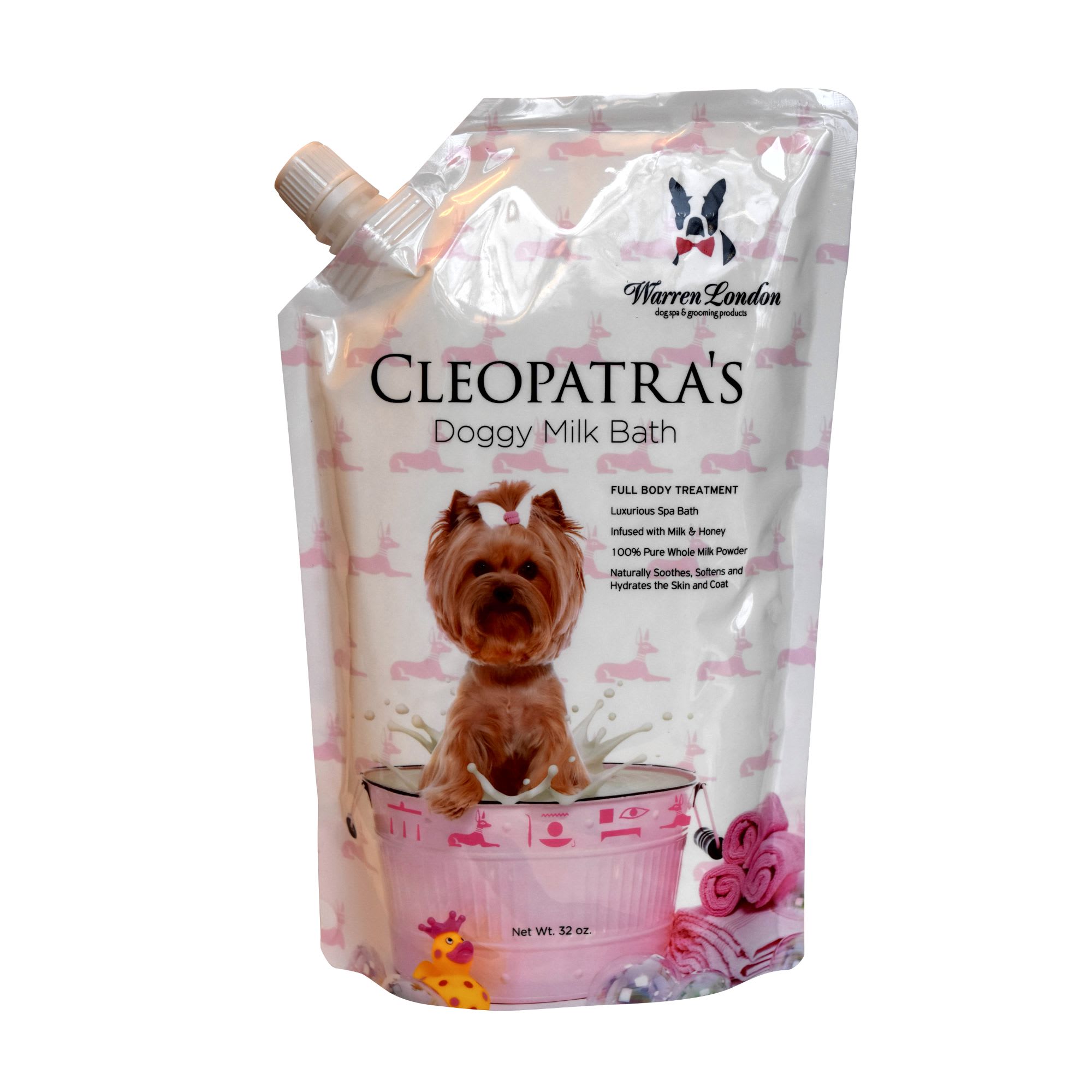 Warren London Cleopatras Doggy Milk Bath， 32 fl. oz.