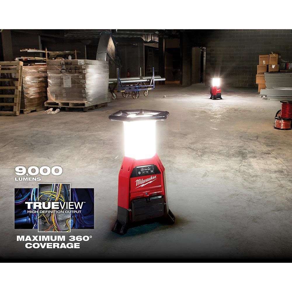 Milwaukee M18 RADIUS Site Light and Charger with ONE-KEY 2150-20 from Milwaukee