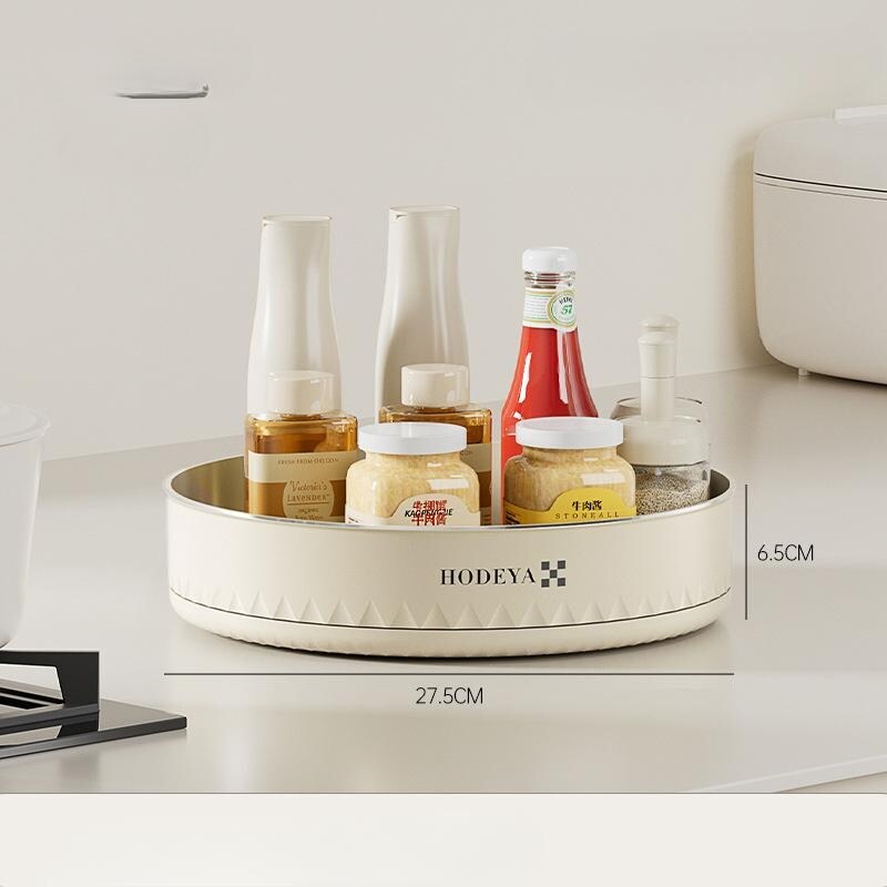 Rotating multifunctional condiment storage box