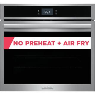 FRIGIDAIRE GALLERY 30 in. Single Electric Wall Oven with Total Convection in Smudge-Proof Stainless Steel GCWS3067AF