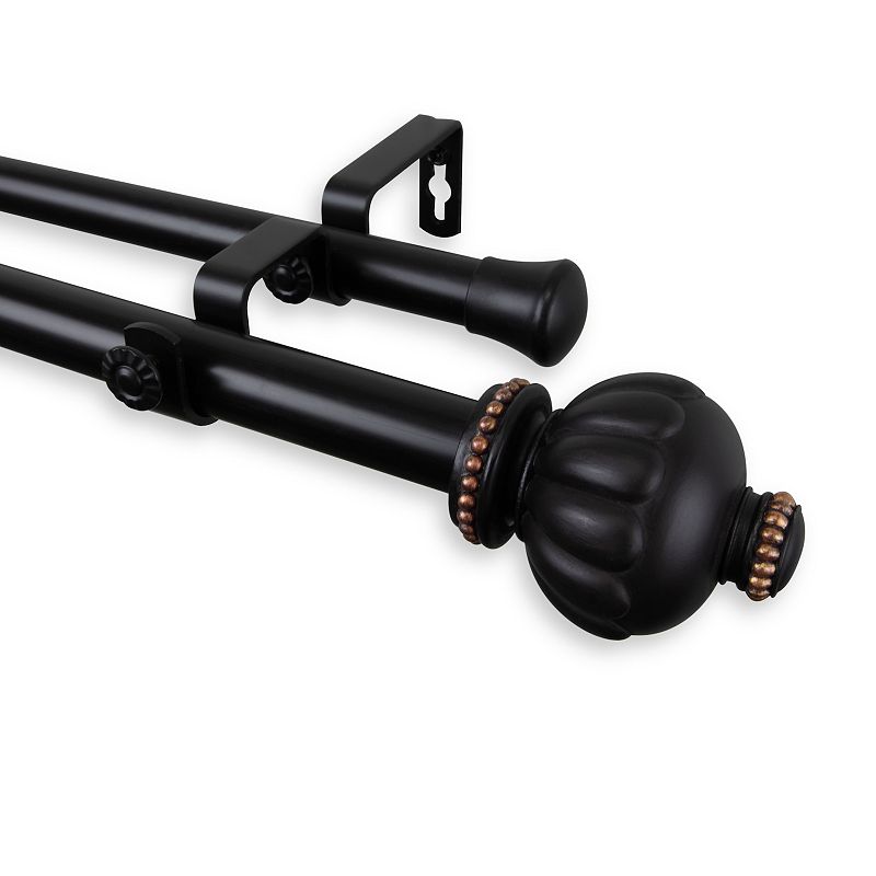 Rod Desyne 1 Selma Double Curtain Rod