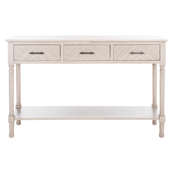 SAFAVIEH Peyton 3-Drawer Bottom Shelf Console Table - 47.3