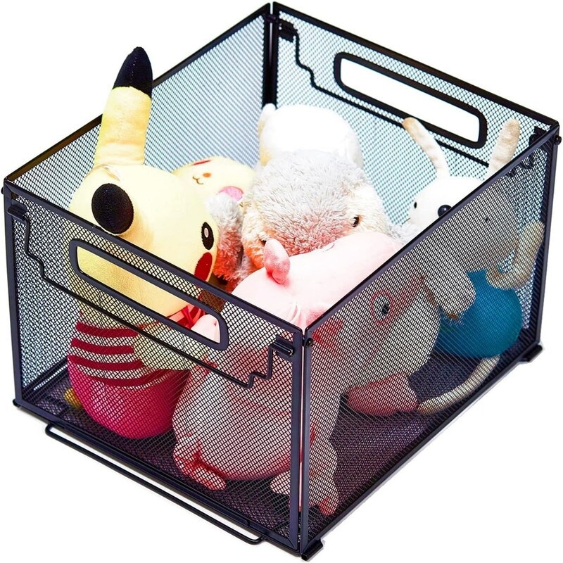 Metal File Holder Filing Box Black