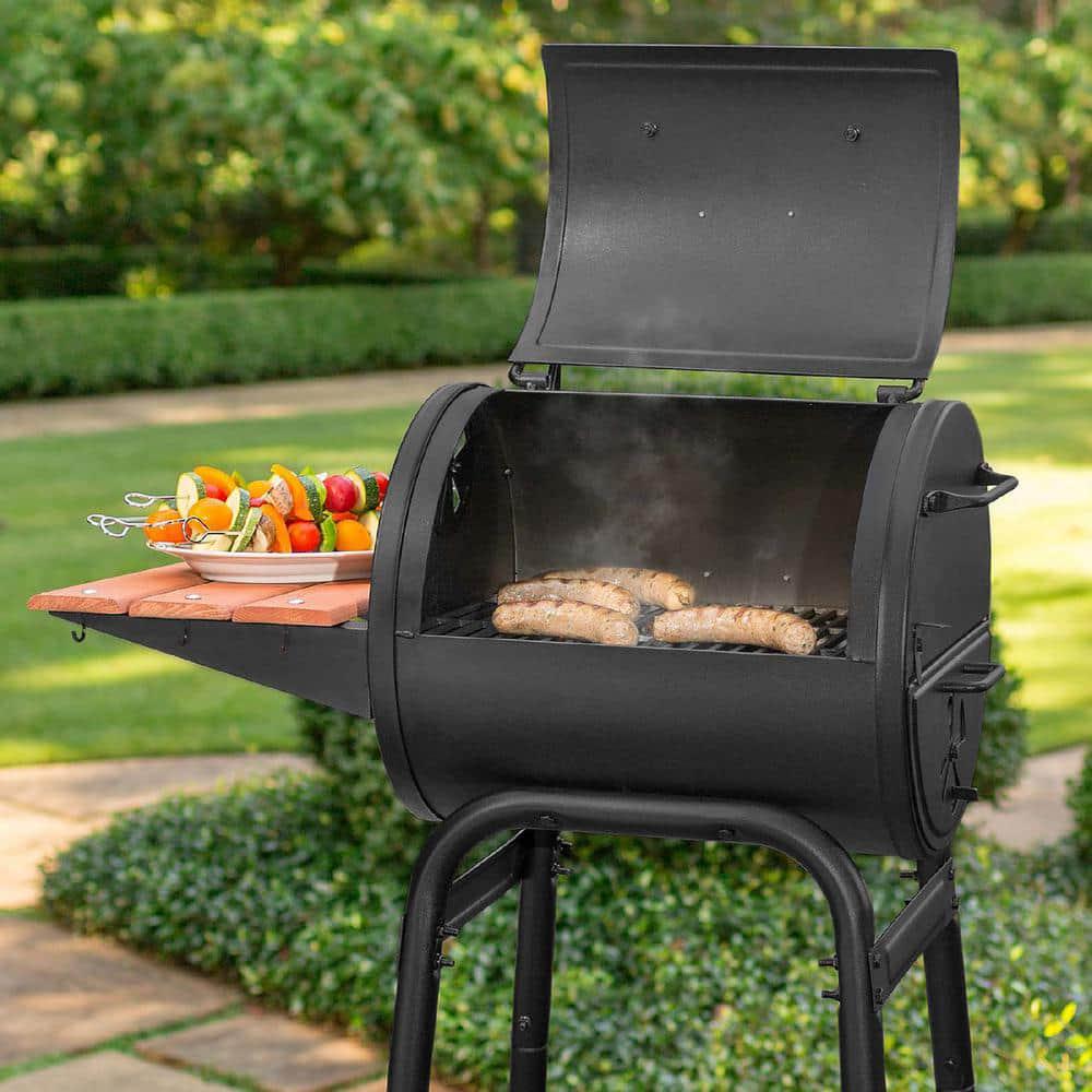 CharGriller Patio Pro Charcoal Grill in Black