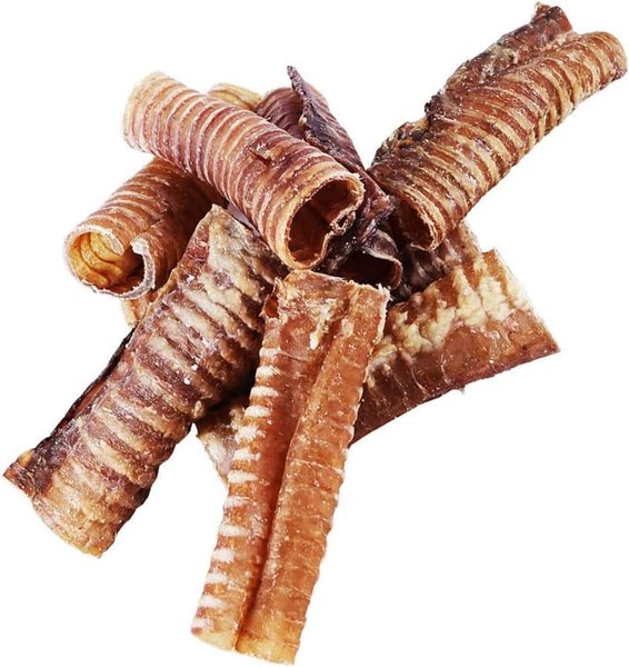 HOTSPOT PETS 6-in Whole Beef Trachea Tubes Chews Dog Treats