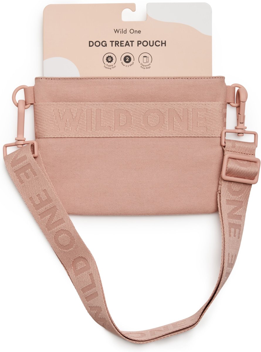 Wild One Cotton Dog Treat Pouch