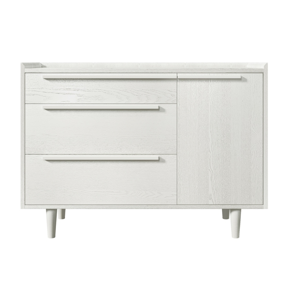 Modern Sideboard with 3 Drawers Storage Cabinet