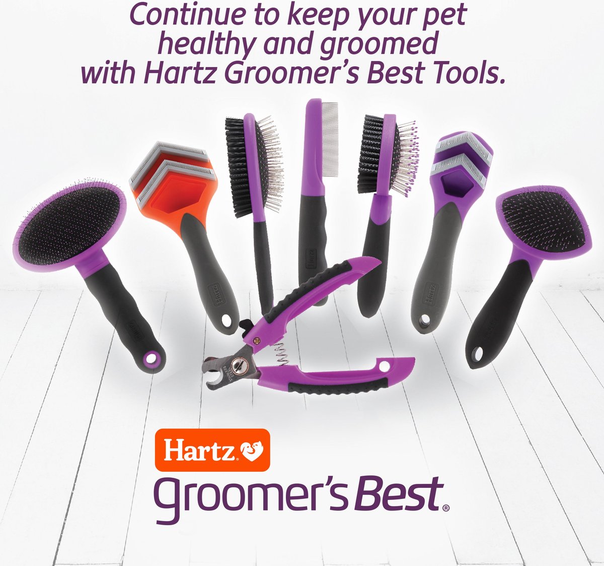 Hartz Groomer's Best Slicker Brush for Dogs and Cats