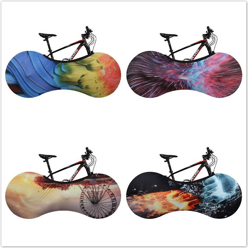 24 26 Inch  Bicycle Storage Bag Bike Wheel Cover  Stretchy Dustcover  Scratch-proof Protector