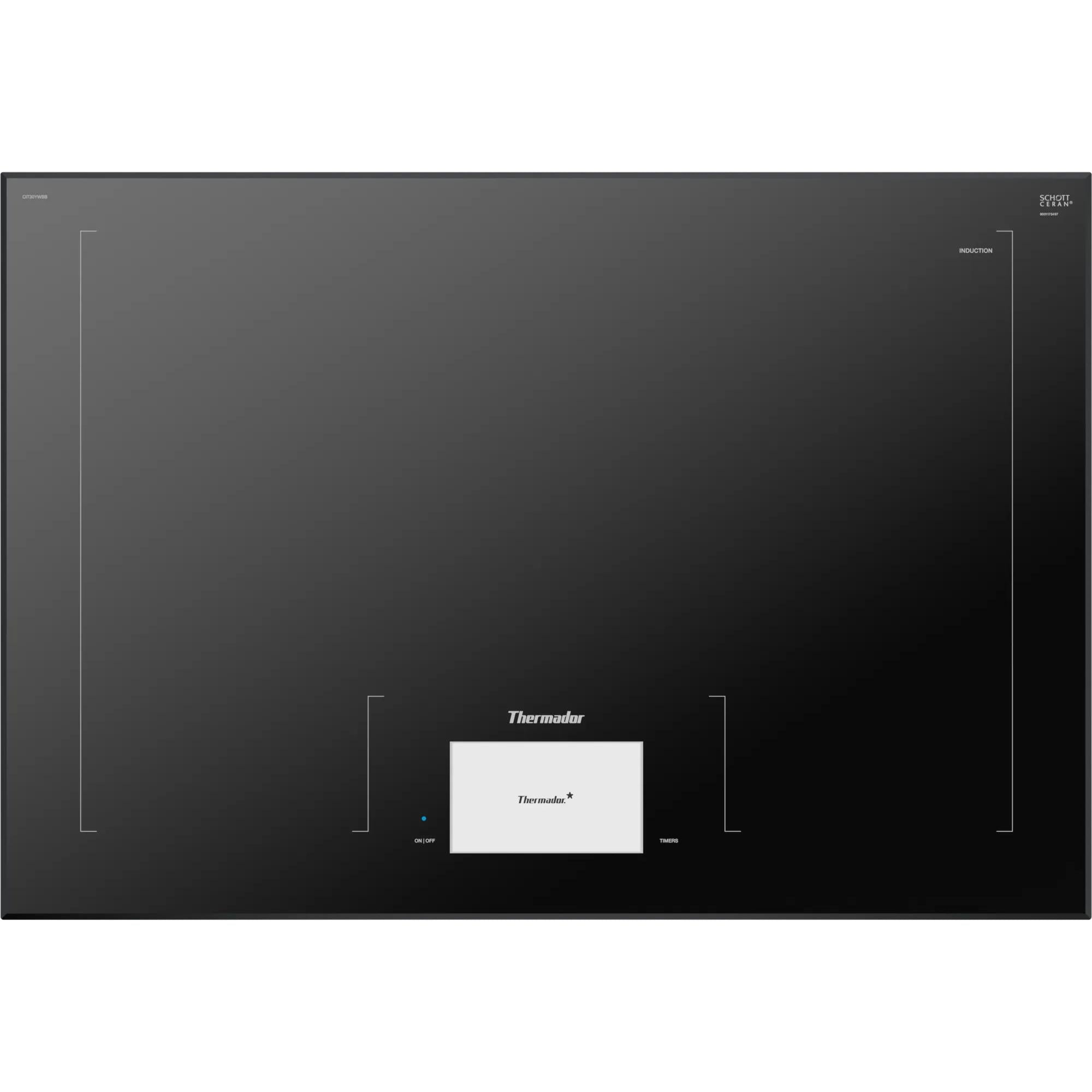 Thermador 30-inch built-in Induction Cooktop with Wi-Fi Connectivity CIT30YWBB