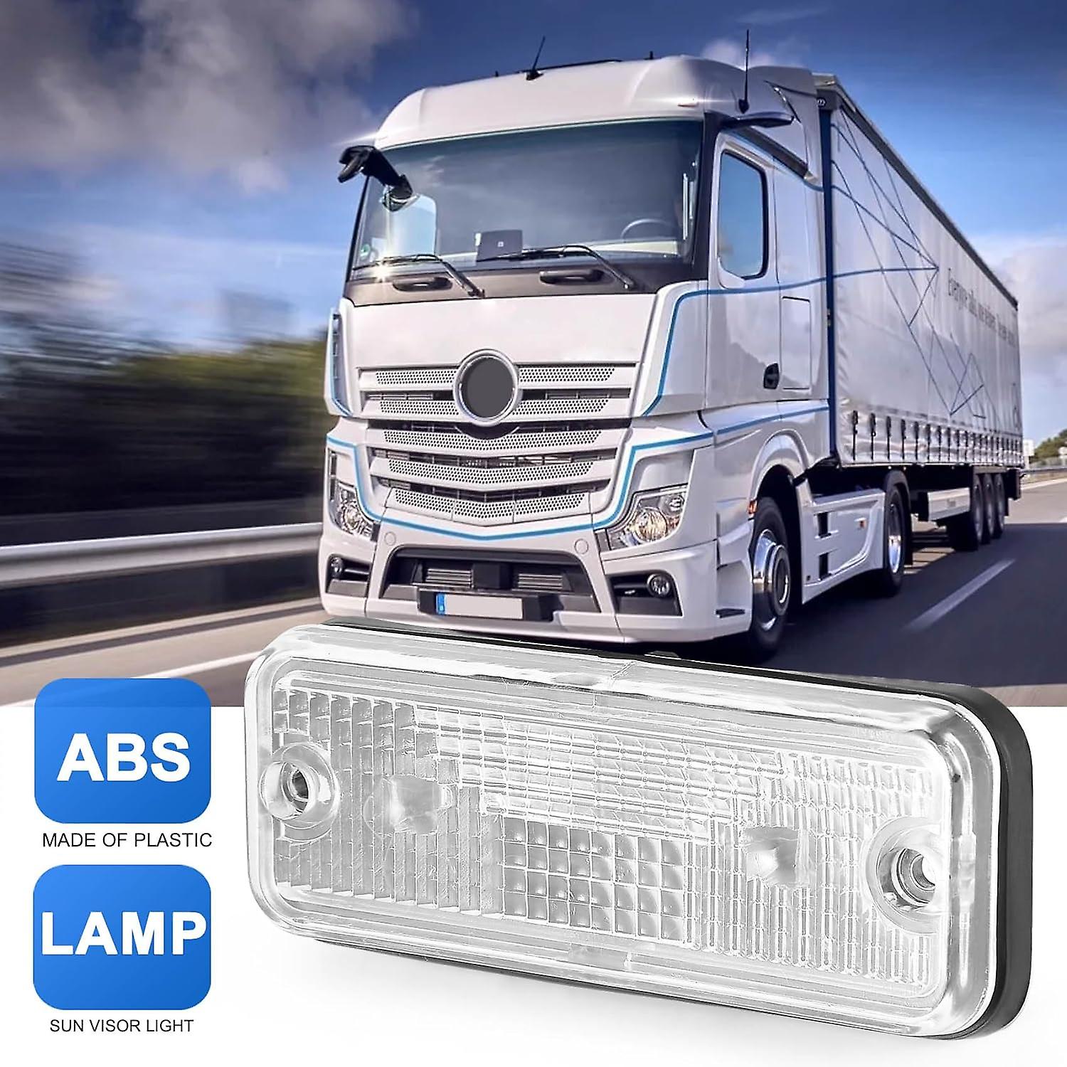 Truck Sun Visor LED Light 24V for Actros MP1 MP2 MP3， Roof Sunshade Light