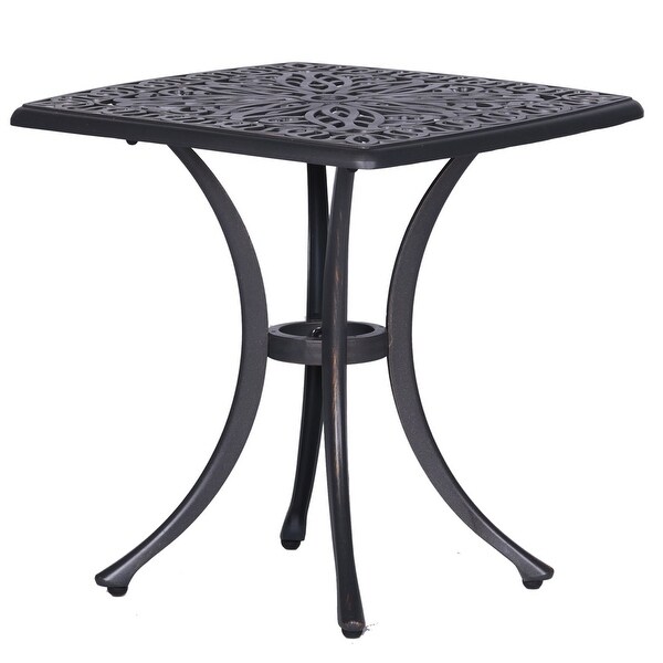 Havenside Home Saybrook Cast Aluminum End Table