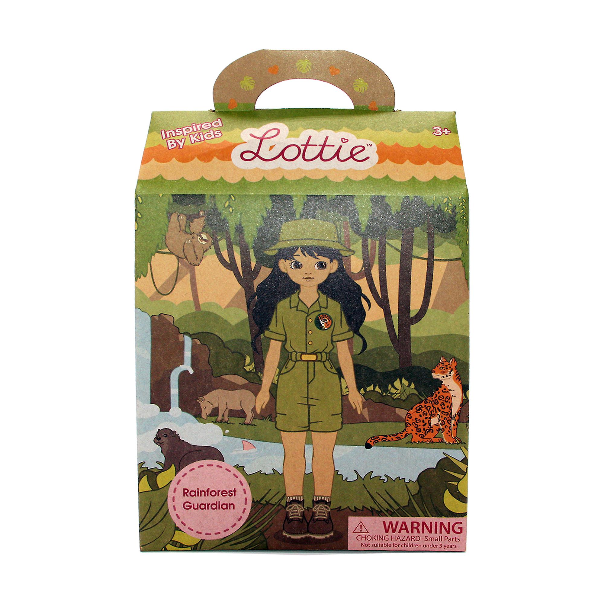 Lottie Doll Rainforest Guardian， Lottie Dolls， Dolls For Girls and Boys， Lottie Dolls UK， 3-5 Year Old Girl Gifts， Award-Winning Dolls