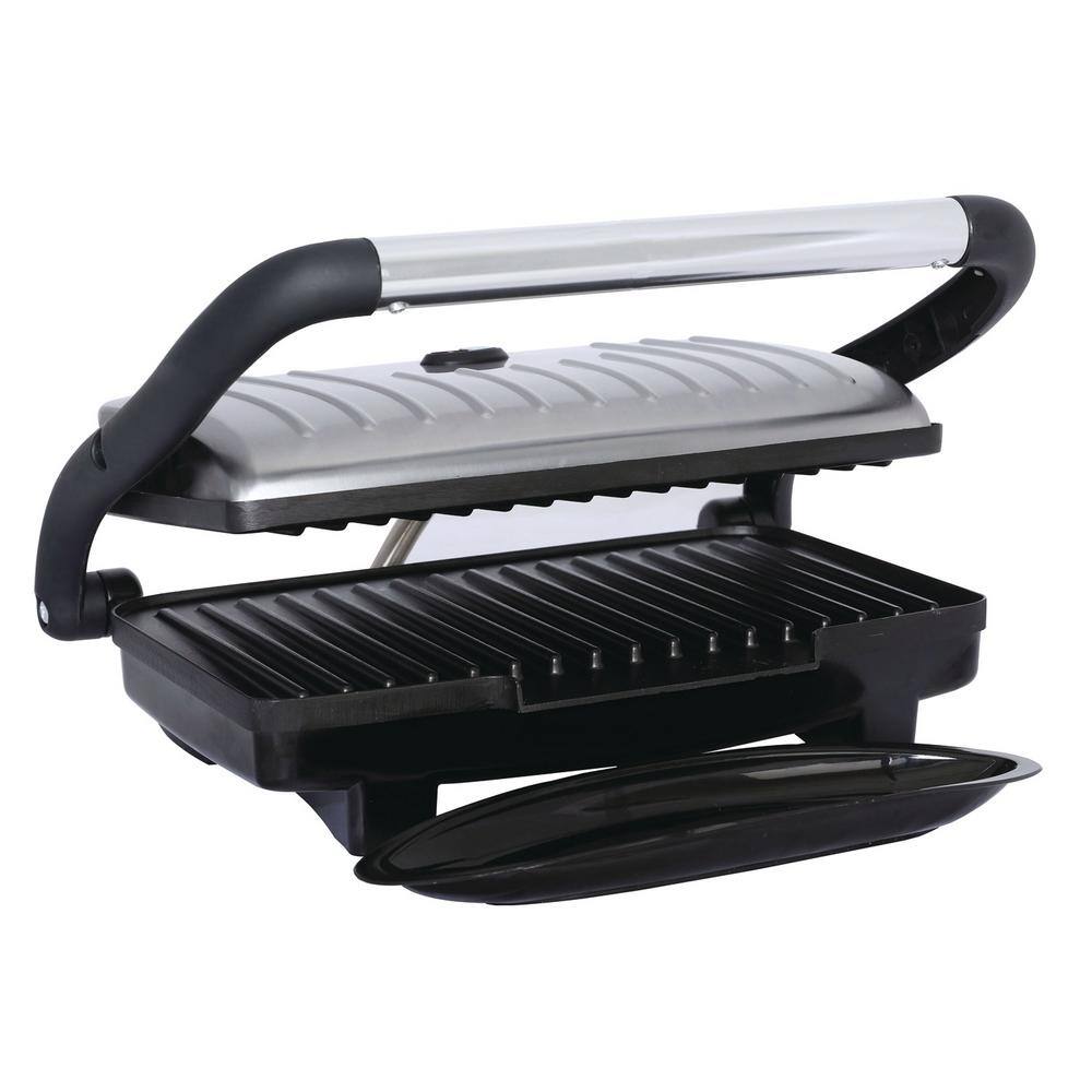 Brentwood Appliances 1000-Watt Metallic Panini Press TS-611