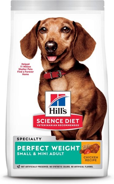 Hill's Science Diet Adult Small and Mini Perfect Weight Dry Dog Food