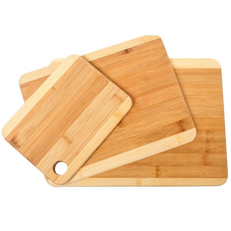 3 Piece Cutting Board Set - Durable Chopping Boards