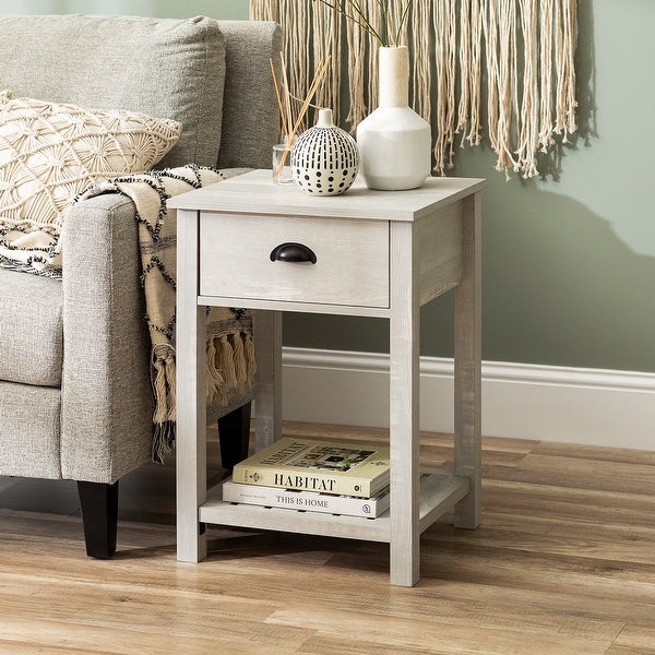 Middlebrook 18-inch 1-drawer Farmhouse Side Table