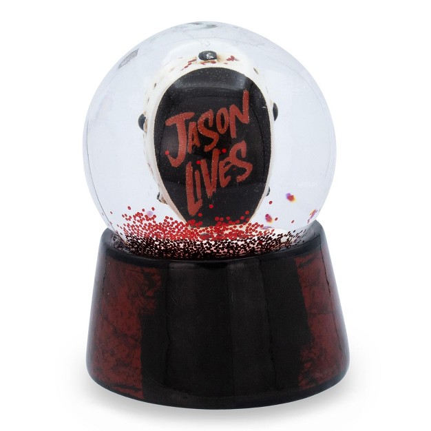 Silver Buffalo Friday The 13th Jason x27 s Mask Mini Snow Globe 3 Inches Tall