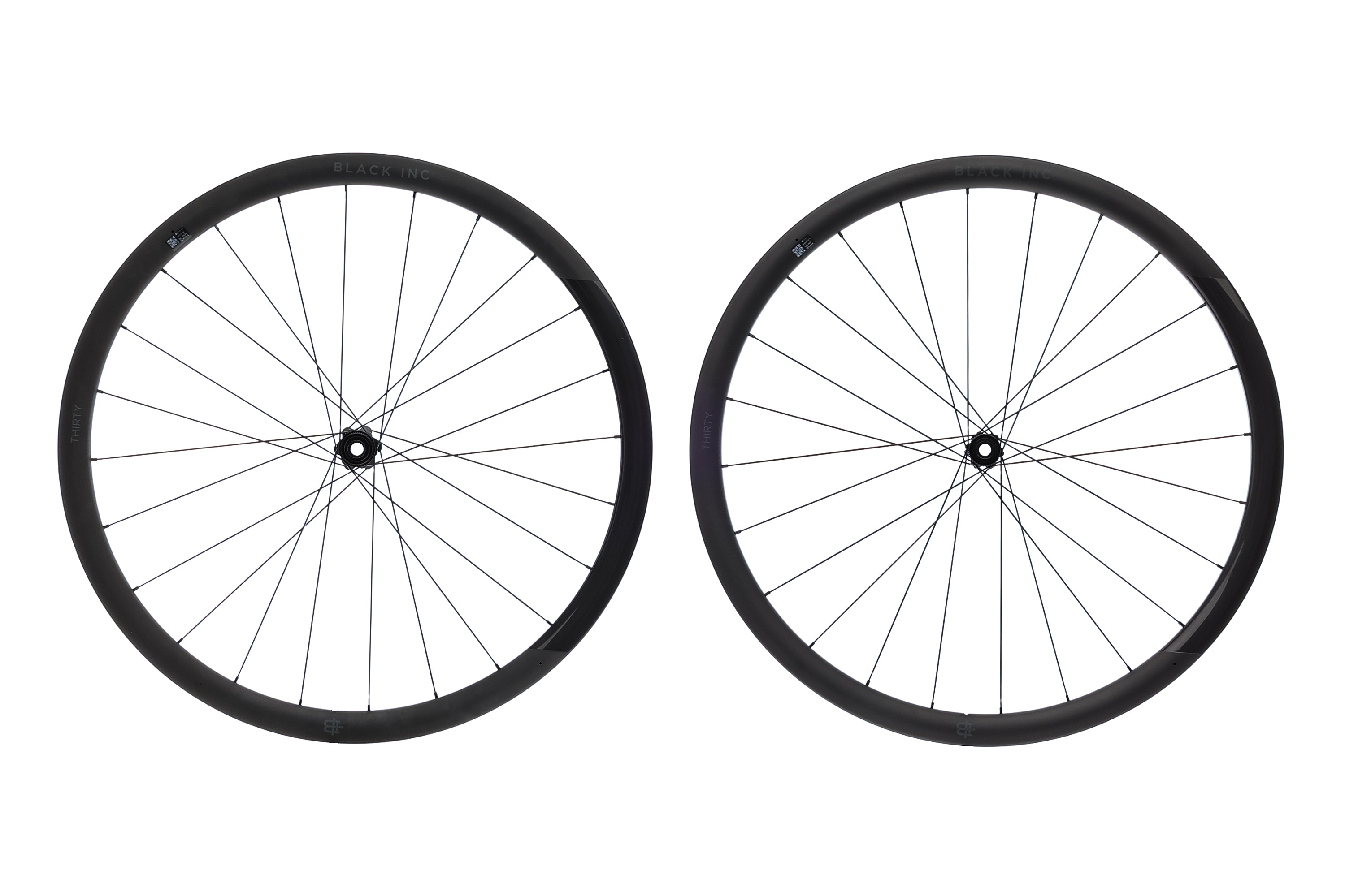 Black Inc Thirty Disc Carbon Tubular 700c Wheelset