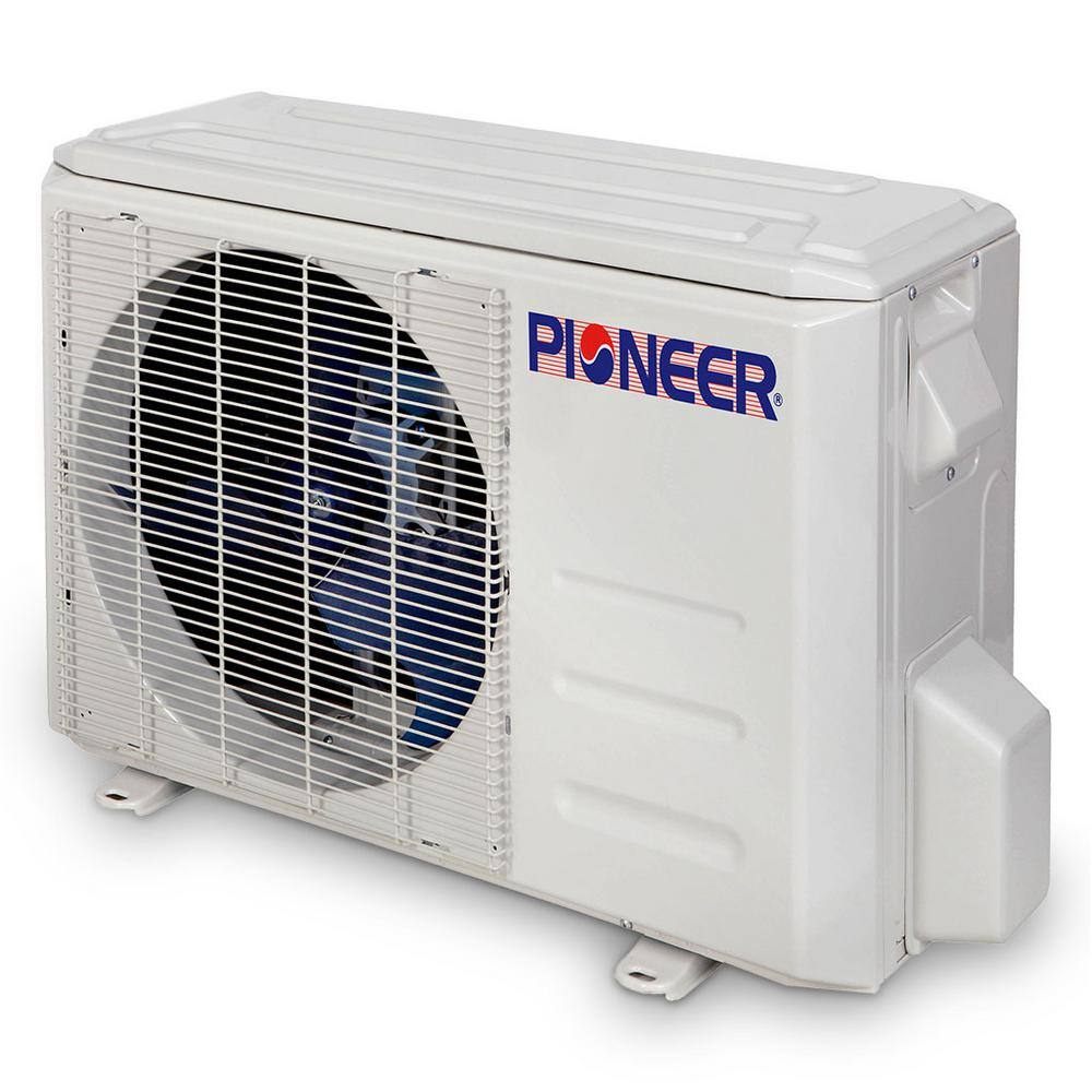 Pioneer FYB Floor Console 12000 BTU 1 Ton 21.5 SEER Ductless Mini Split Inverter++ Air Conditioner with Heat Pump 208230-Volt FYB012GMFILCAD-16