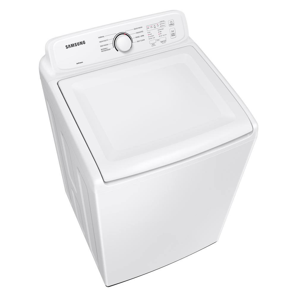  4 cu. ft. Top Load Washer with ActiveWave Agitator and Soft Close Lid in White WA40A3005AW