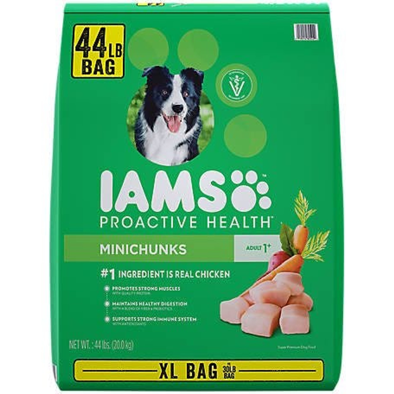 Iams ProActive Health Mini Chunks Dog Food 44 Pounds