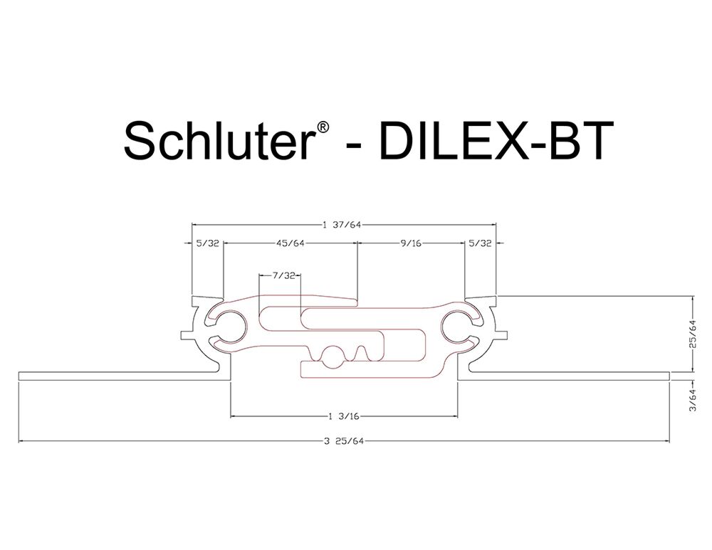 Schluter DILEX BTS 3