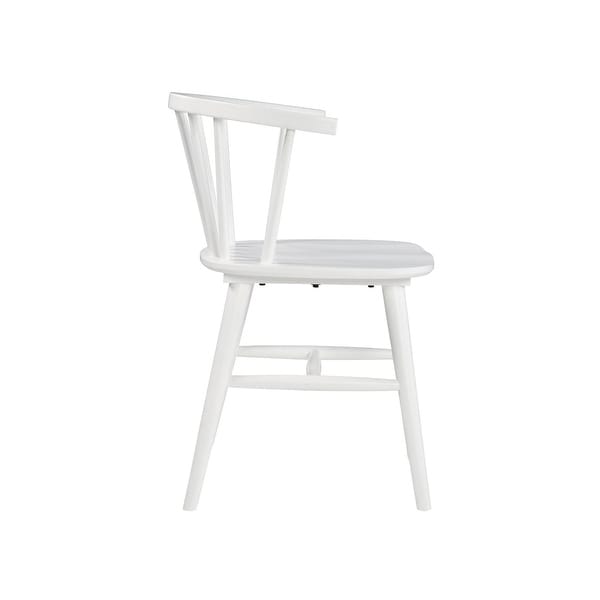 Signature Design by Ashley Grannen White Solid Wood Dining Chairs (Set of 2) - 22