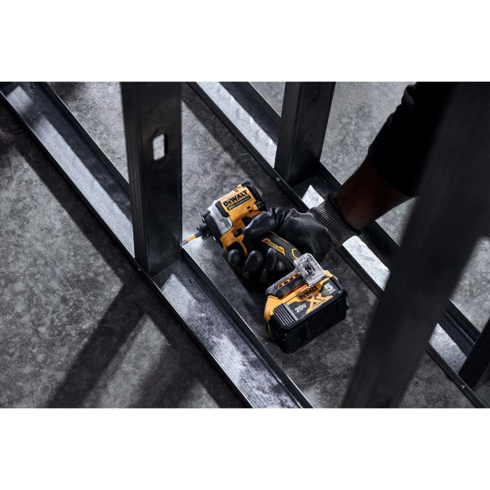 DEWALT ATOMIC 20V MAX Impact Driver Kit 1/4 3 Speed Brushless Cordless ;