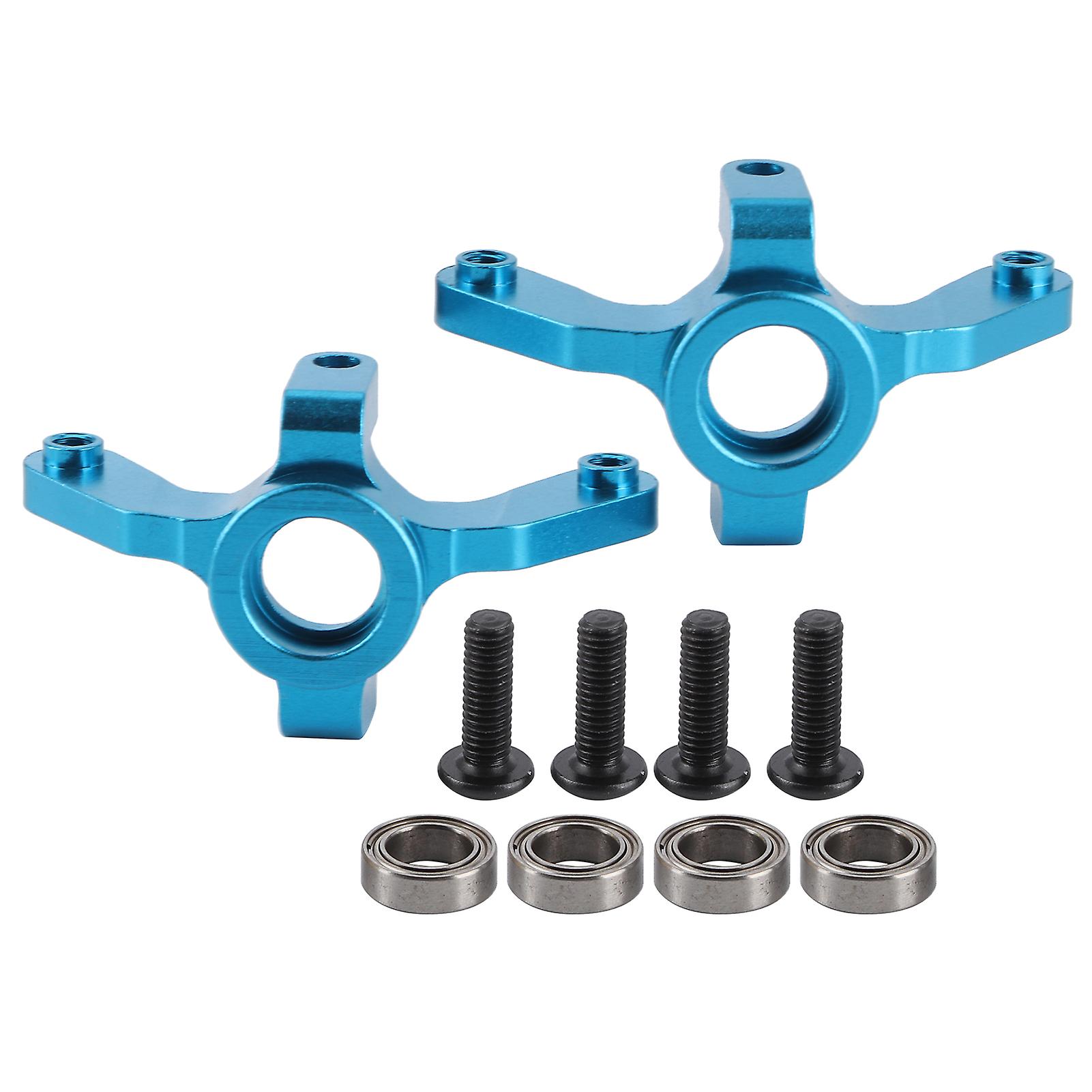 Aluminum Alloy Steering Hub Knuckle Arm Rc Accessories For Redcat Xte 1/10 Racing Carblue