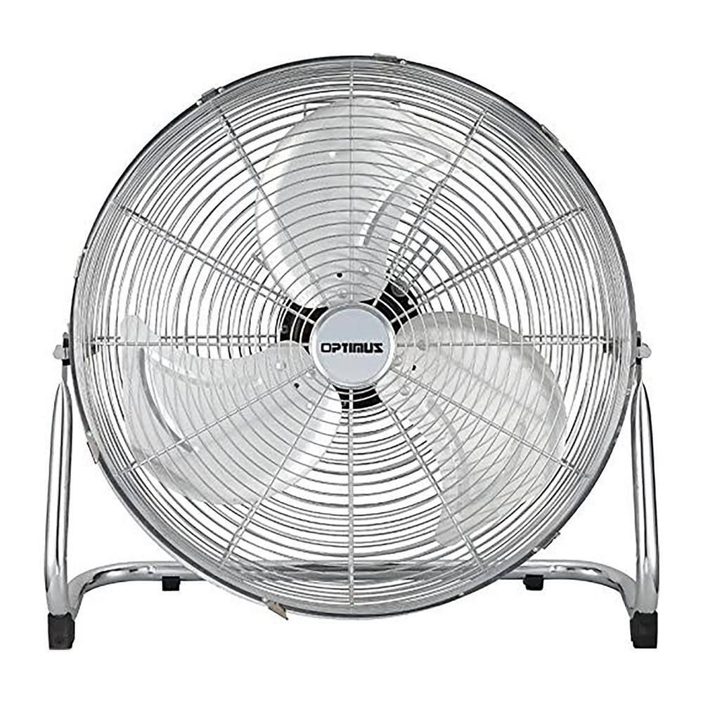 Optimus 12 in. Industrial Grade High Velocity Drum Fan with Chrome Grill 98592038M