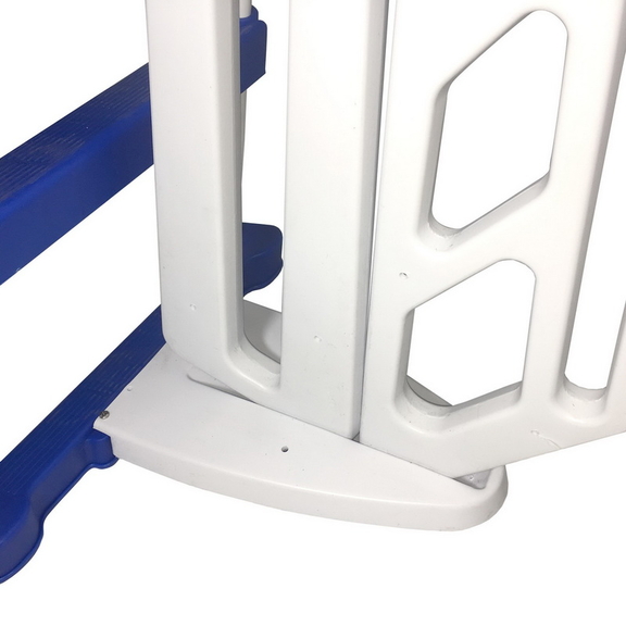 Blue Wave NE1217 52 in A Frame Ladder w/ Safety Ba...