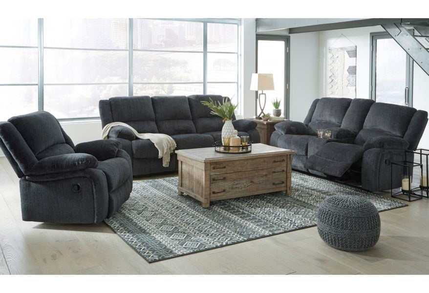 Draycoll Power Reclining Sofa,  Loveseat and Rocker Recliner