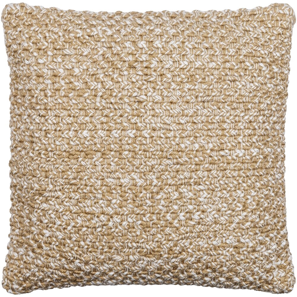 Bradly Bohemian   Eclectic Textured Accent Pillow