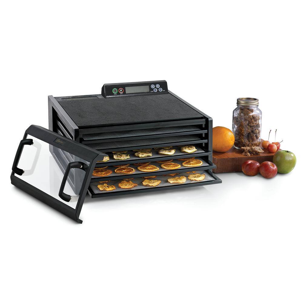 Excalibur 5-Tray Food Dehydrator with Digital 48-HR Timer in Black 3548CDB